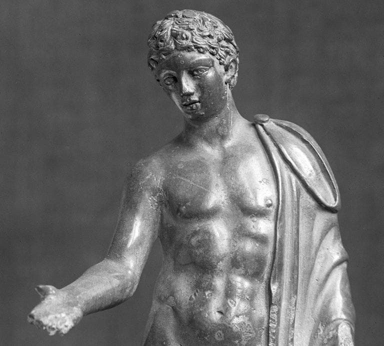 In the collection of the Museum of Fine Arts for more than a century, this ancient Roman sculpture turned out to be stolen. (Courtesy of the Museum of Fine Arts.)