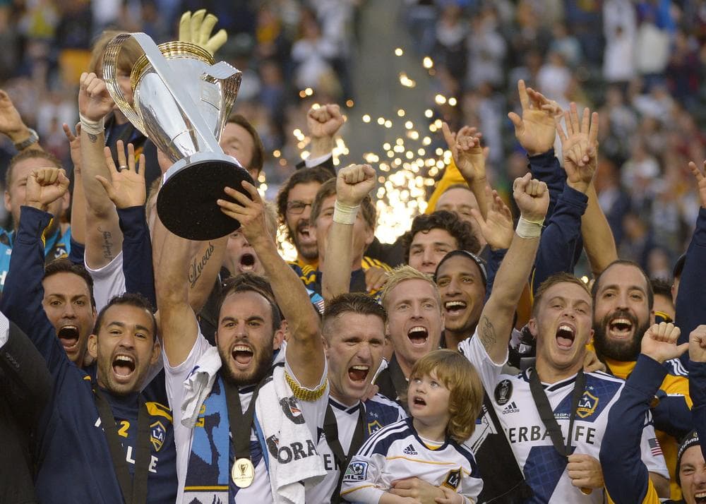 Will Landon Donovan and the L.A. Galaxy be able to hoist a third-straight MLS Cup without David Beckham? (Mark J. Terrill/AP)