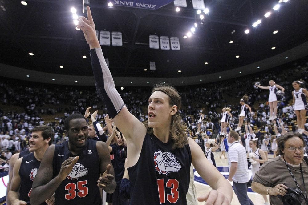 Junior Kelly Olynyk has played a critical role in Gonzaga's ascent to the top of the polls, averaging 17.7 points and 7.0 rebounds per game so far this season (Rick Bowmer/AP)