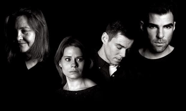 The cast of &quot;The Glass Menagerie.&quot; From left: Cherry Jones, Celia Keenan-Bolger, Brian J. Smith and Zachary Quinto. (American Repertory Theater)