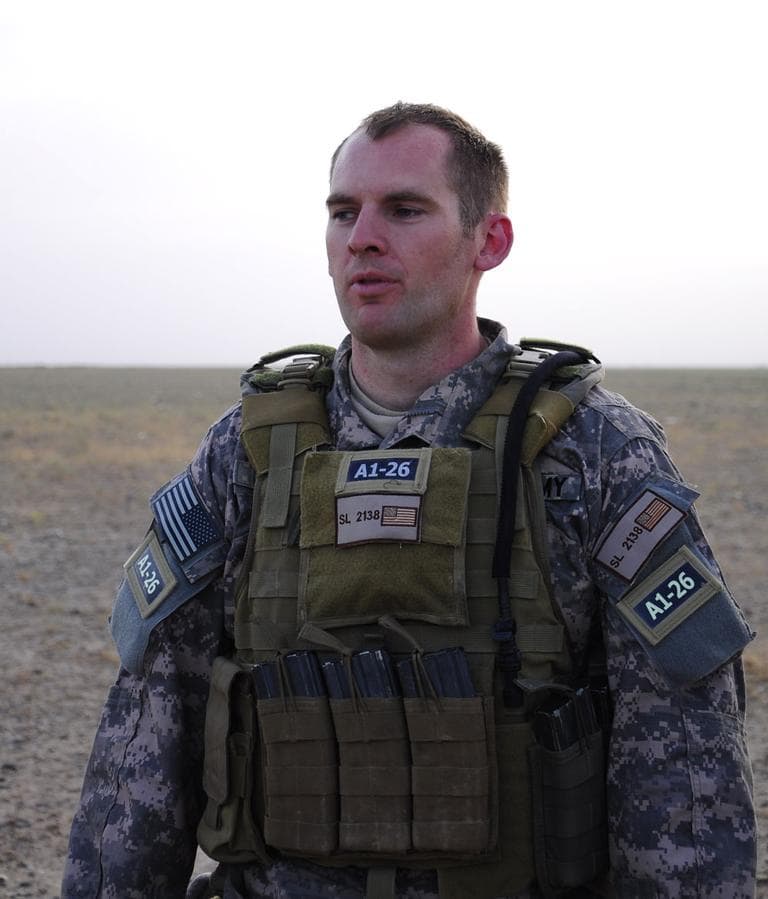 Army infantry and special forces officer Andrew Slater is pictured in Iraq. (Courtesy Andrew Slater)