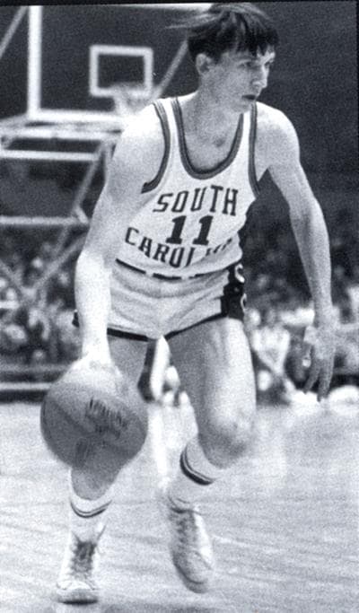John Roche is pictured playing for the South Carolina Gamecocks. (Courtesy of South Carolina Athletics media relations)