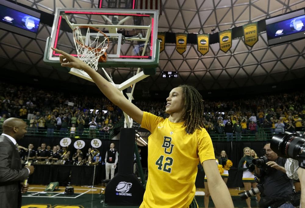 After leading Baylor to a national championship in 2012, senior Brittney Griner is hoping to add a second title to her resume this season. (Tony Gutierrez/AP)