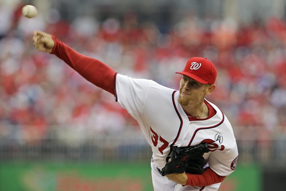 Ace Stephen Strasburg isn't the only talented pitcher on the Nationals roster. (Alex Brandon/AP)