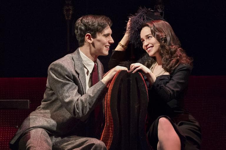 Cory Michael Smith and Emilia Clarke in the new play, &quot;Breakfast at Tiffany's&quot;