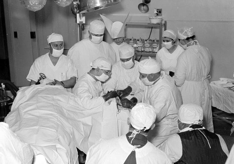 Medical specialties like surgery are still seen as hostile to many female doctors. (Boston Public Library)