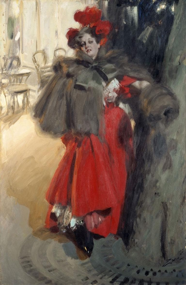 Anders Zorn's 1895 painting &quot;Night Effect.&quot; (Courtesy Gardner Museum)