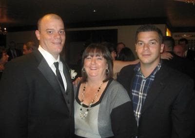 Brothers Paul Norden (left) and J.P. Norden (right) are pictured with their mother Liz Norden. (Facebook)