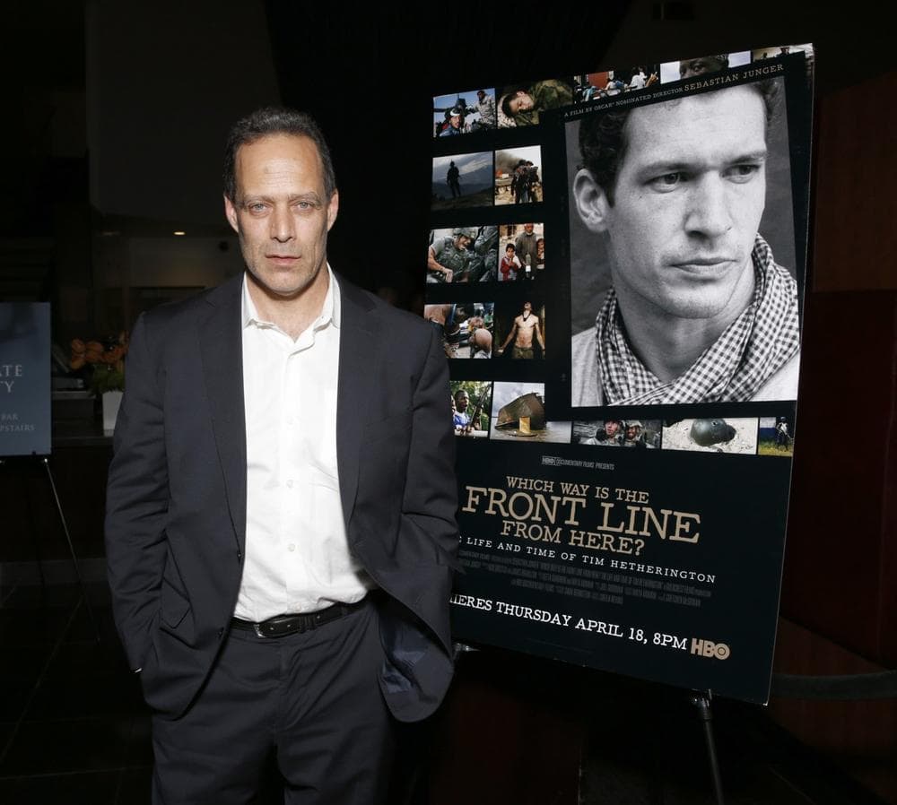 Director Sebastian Junger attends HBO Documentary Films'  Which Way Is the Frontline From Here: The Life and Time of Tim Hetherington Los Angeles Premiere, on Thursday, April, 4, 2013 in Los Angeles. (Photo by Todd Williamson/Invision for HBO/AP Images)