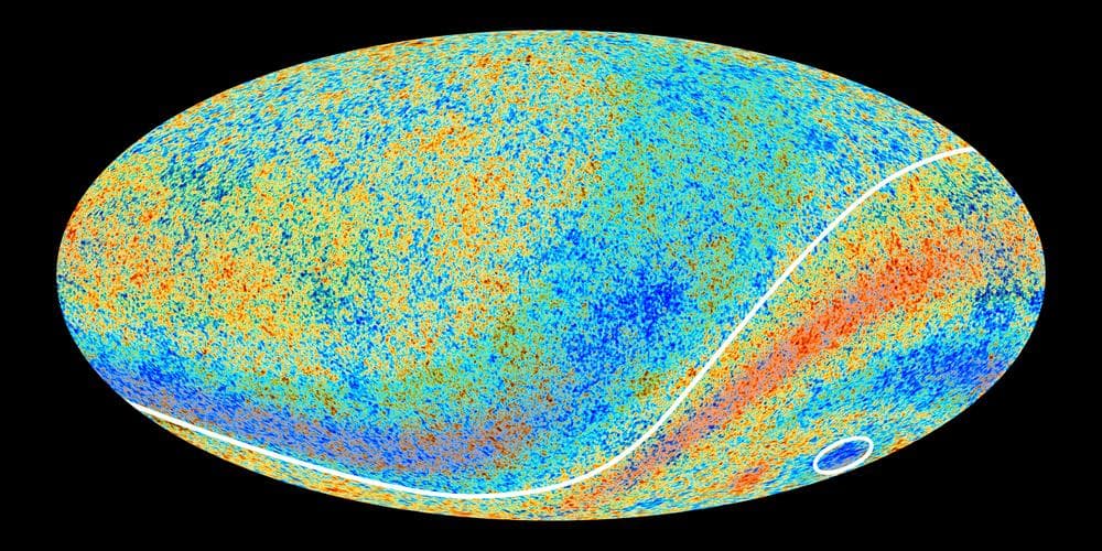 Two Cosmic Microwave Background anomalous features hinted at by Planck's predecessor, NASA's Wilkinson Microwave Anisotropy Probe (WMAP), are confirmed in the new high precision data from Planck. (ESA and the Planck Collaboration, March 21 2013)