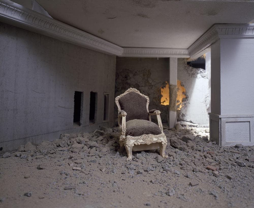 Wafaa Bilal &quot;Chair,&quot; 2003-2013. (Courtesy of the artist.)
