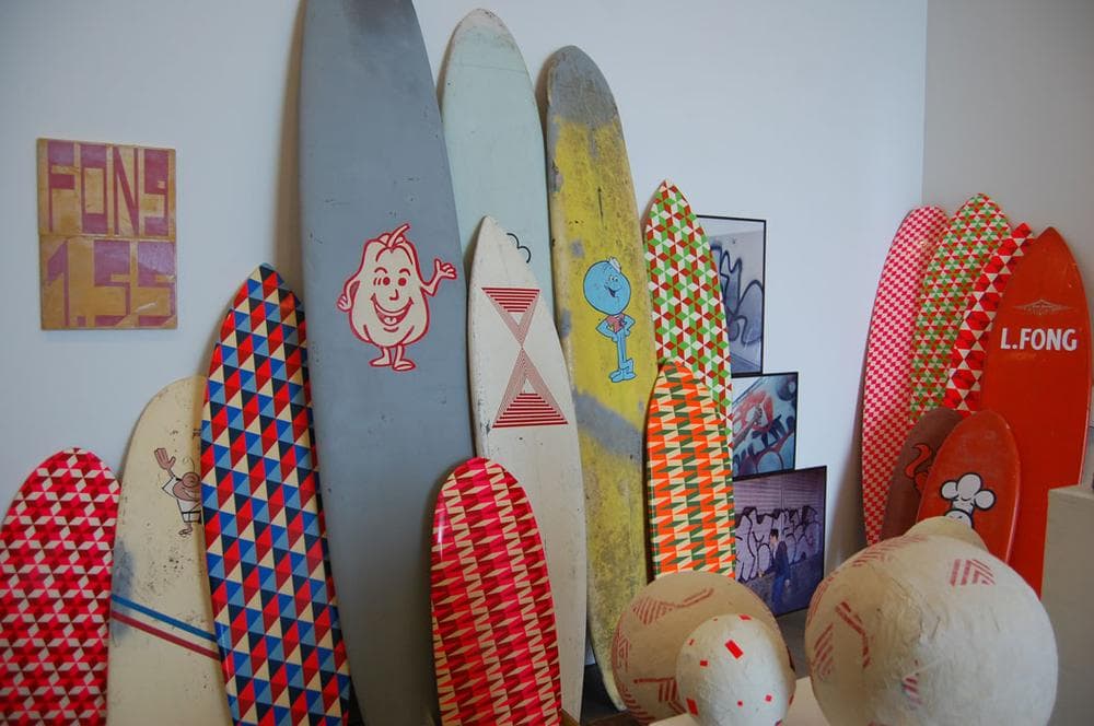 McGee's surfboards. (Greg Cook)