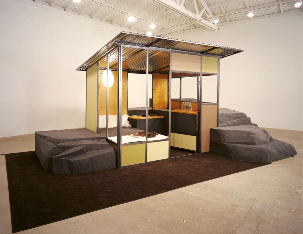 Andrea Zittel's &quot;A-Z 2001 Homestead Unit II from A-Z West with Raugh Furniture.&quot; (Courtesy of Andrea Rosen Gallery, copyright Zittel)