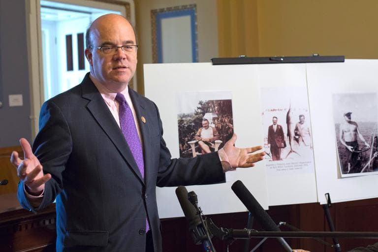 On Monday, Massachusetts U.S. Rep. James McGovern, chair of the Finca Vigía advisory board, talks about efforts to preserve documents belonging to Ernest Hemingway that have been housed for decades at the author&#039;s former estate in Cuba. (J. Scott Applewhite/AP)