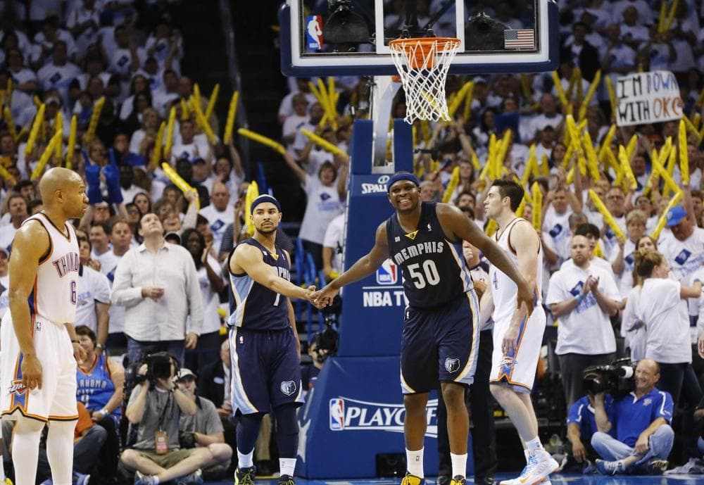 The Memphis Grizzlies have their work cut out for them when the face the San Antonio Spurs in the NBA Western Conference Finals. (Sue Ogrocki/AP)