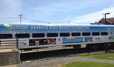 The CapeFLYER train. (MBTA via Twitter)