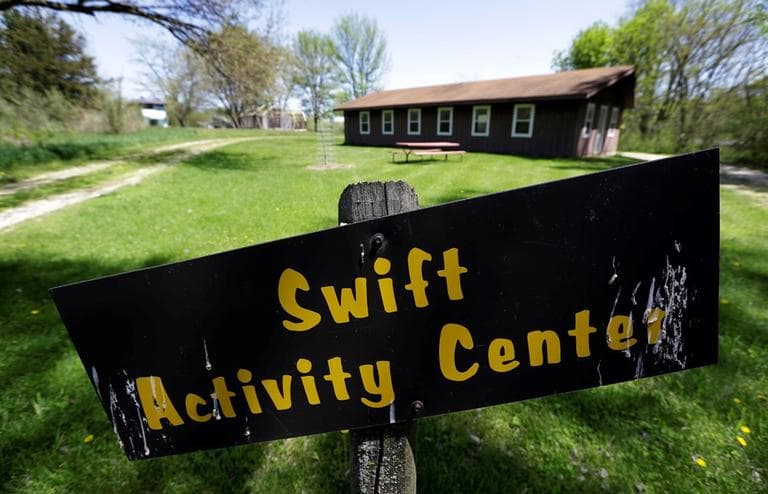 The Swift Activity Center at the Camp Conestoga Girls Scouts camp in New Liberty, Iowa, is pictured on May 14, 2013. (Charlie Neibergall/AP)