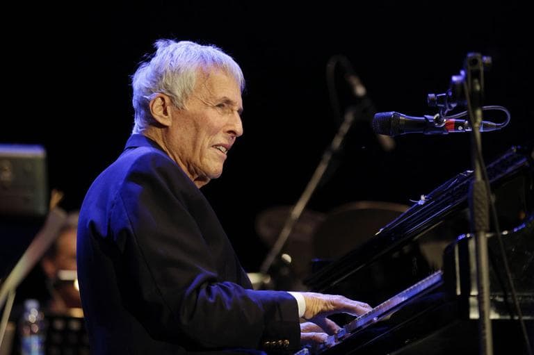 U.S. pianist , composer and music producer Burt Bacharach performs during a concert at the Arena Civica in Milan, Italy, Wedneday, July 6, 2011. (AP)