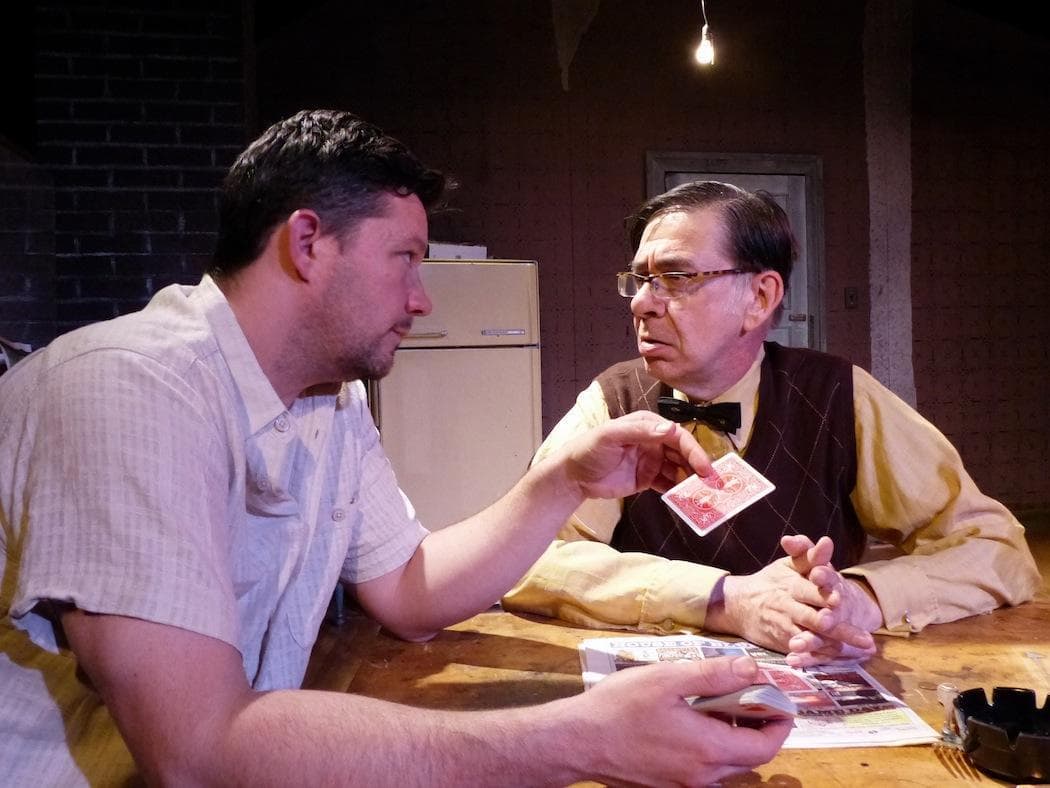 James Bocock and Kevin Fennessy in &quot;Almost Blue.&quot; (Courtesy, Theatre on Fire)