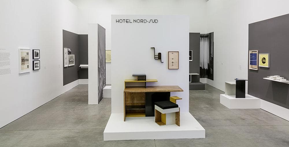 Katarina Burin, &quot;Hotel Nord-Sud 1932–34: Design and Correspondence,&quot; 2013. (Courtesy of the ICA)