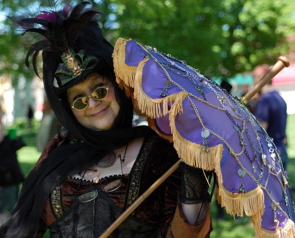 High steampunk fashion at the Watch City Festival in Waltham. (Courtesy of the Charles River Museum of Industry &amp; Innovation)