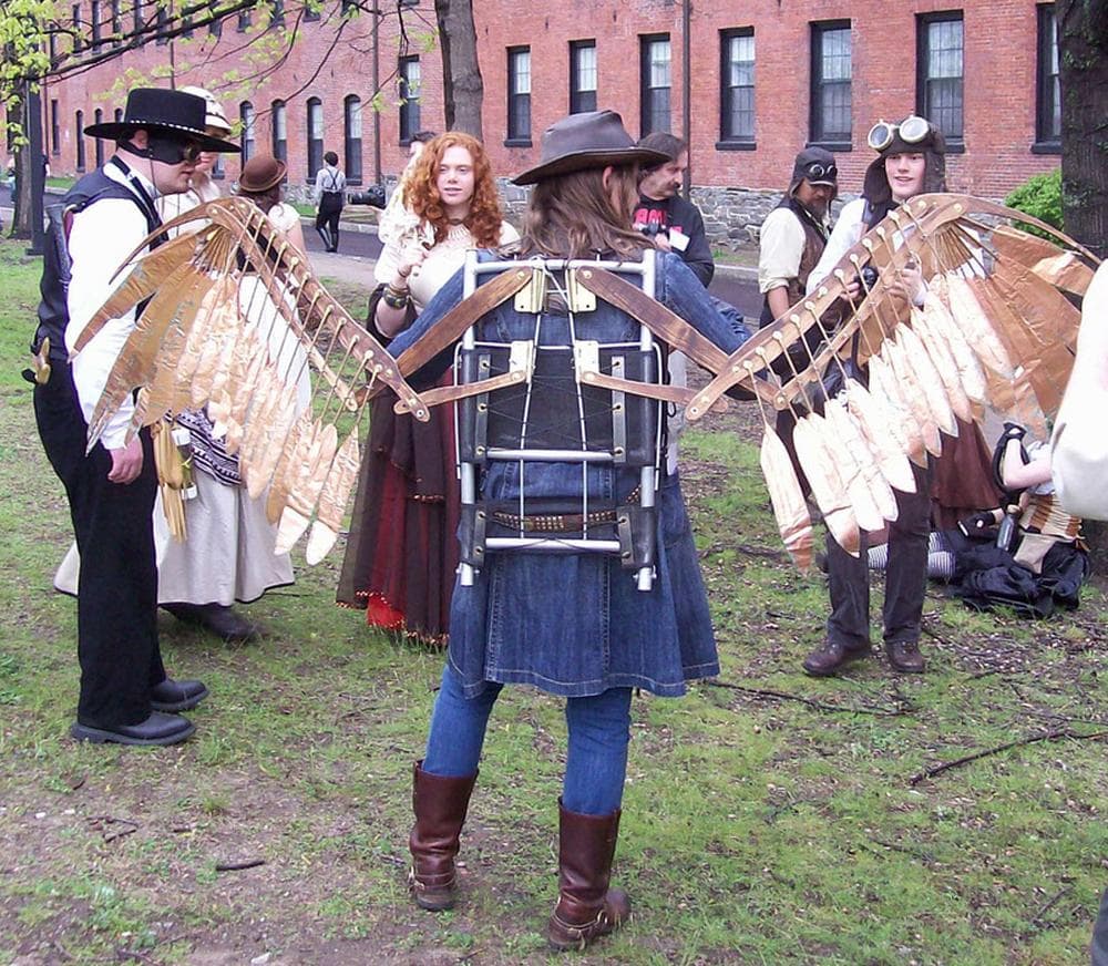Steampunks at the Watch City Festival in Waltham. (Courtesy of the Charles River Museum of Industry &amp; Innovation)