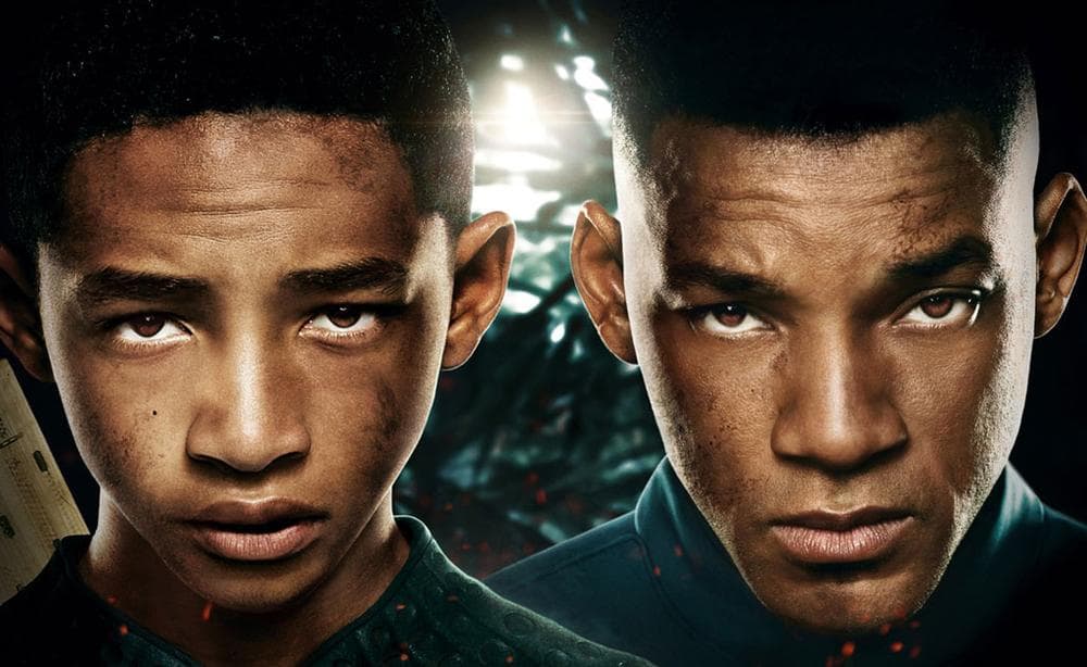 Actors Jaden Smith and Will Smith are pictured in a promotional image from &quot;After Earth.&quot; (Columbia Pictures)