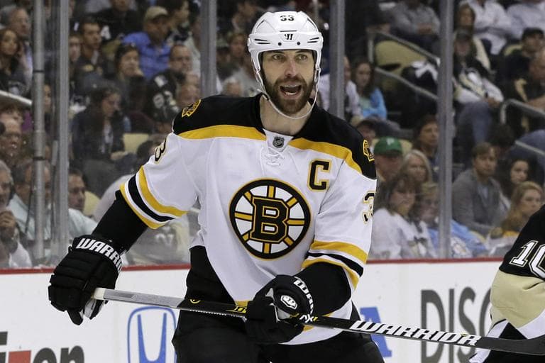 Defenseman Zdeno Chara has been a big reason why the Bruins are back in the Stanley Cup finals. (Charles Rex Arbogast/AP)