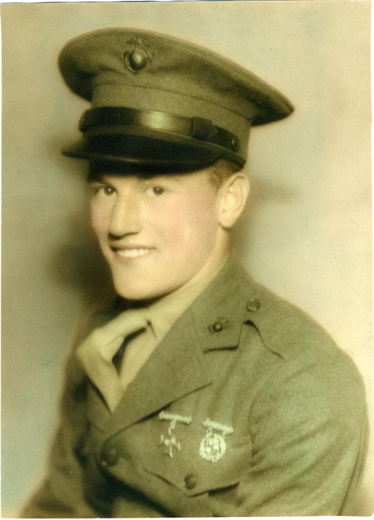 Steve Maharidge is pictured during World War II. (Courtesy of Dale Maharidge)