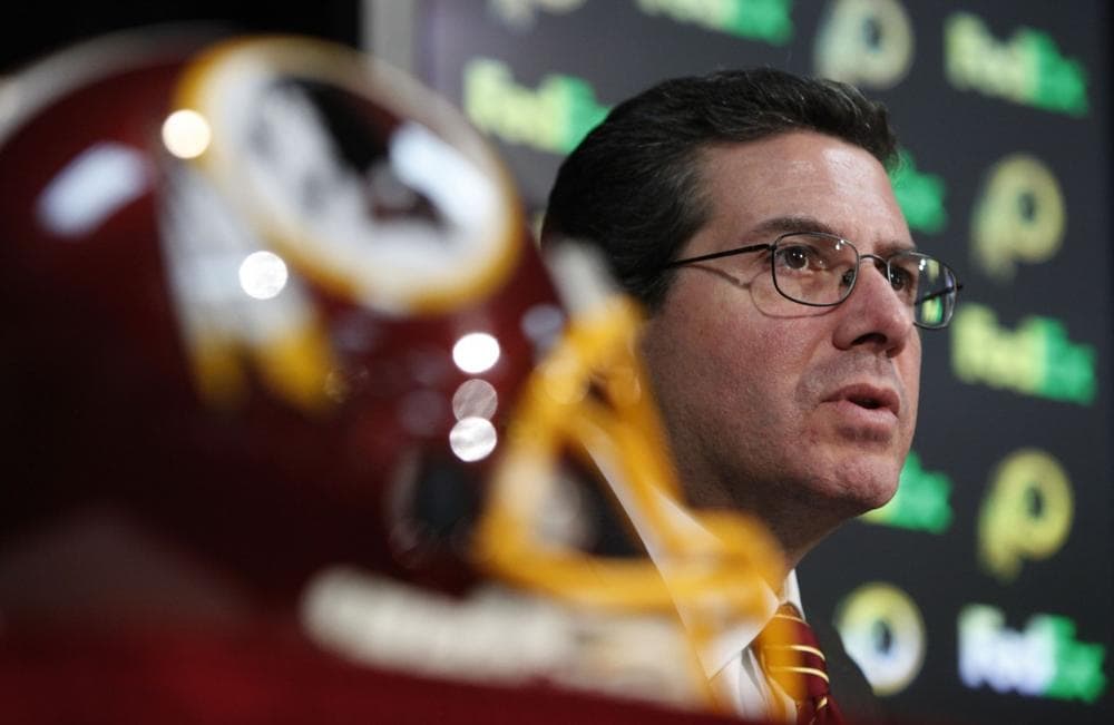 Washington owner Dan Snyder has vowed that the Redskins will not change their name. (Manuel Balce Ceneta/AP)