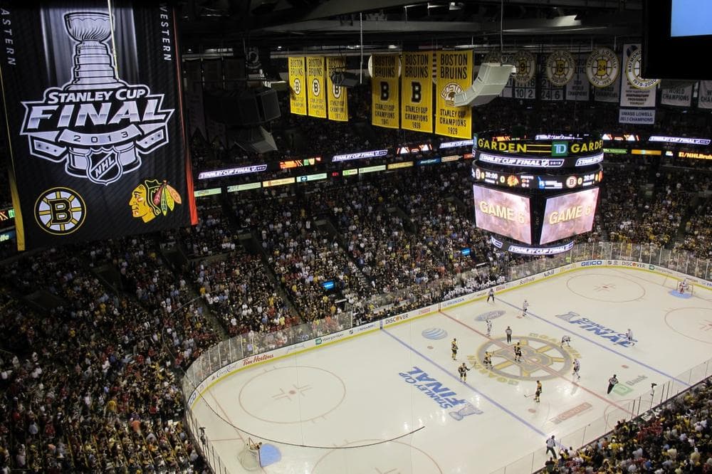 The pro-Bruins crowd at TD Garden wanted Boston to force Game 7, but the Blackhawks had other plans. (Doug Tribou/Only A Game)