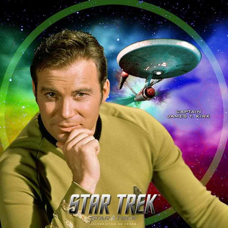 William Shatner as Captain Kirk in the original 1960s &quot;Star Trek&quot; television series. (Courtesy photo)