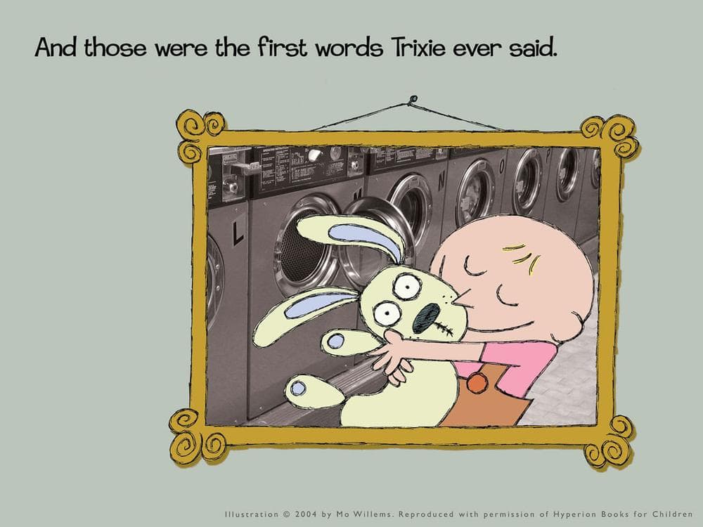 From Mo Willems's &quot;Knuffle Bunny, A Cautionary Tale,&quot; 2004. (Mo Willems/Courtesy of Hyperion Books for Children)