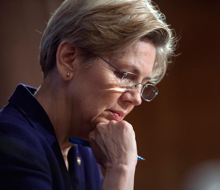 Sen. Elizabeth Warren, in a March 7 file photo (Cliff Owen/AP)