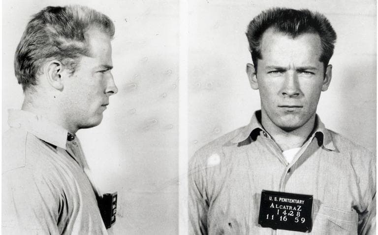 James &quot;Whitey&quot; Bulger's mug shot from Alcatraz, 1959.