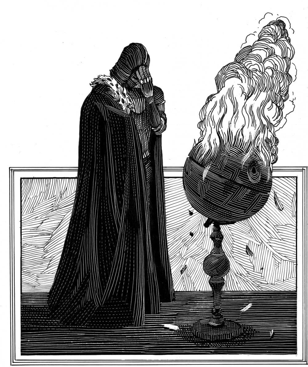 Illustration from &quot;William Shakespeare's Star Wars.&quot; (Quirk Books)