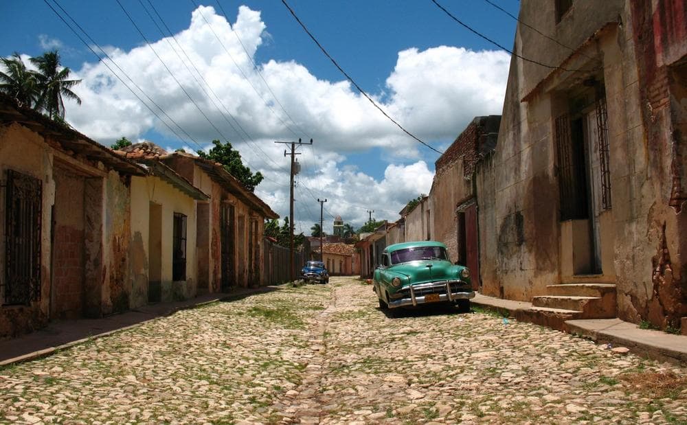 A street in Trinidad, Cuba. (Wikimedia Commons)