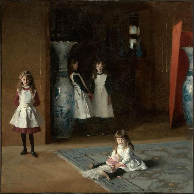 &quot;The Daughters of Edward Darley Boit&quot; by John Singer Sargent, American, 1882. (Museum of Fine Arts Boston)