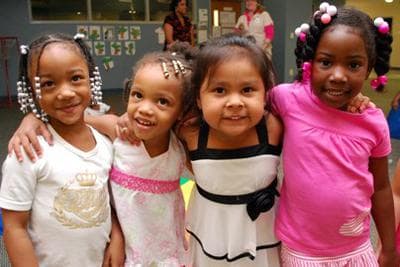 Students pose for a picture at a Head Start program run by the  Cincinnati-Hamilton County Community Action Agency. (CHC Community Action Agency)