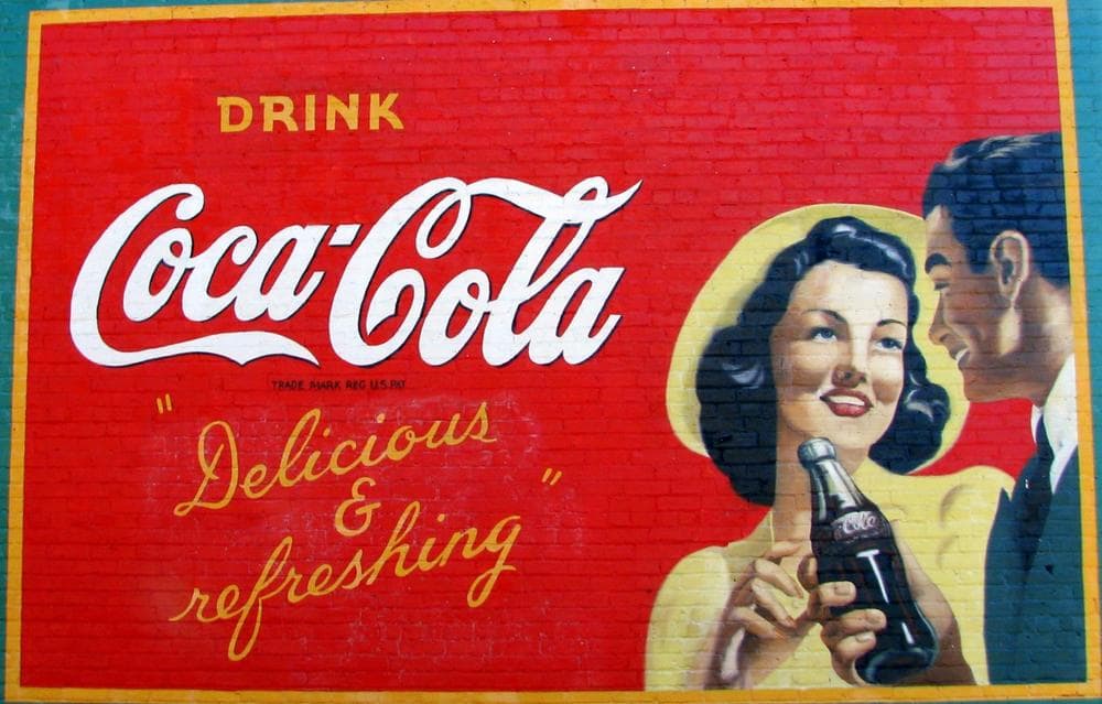 A restored Coca-Cola mural in Georgia. (Brent Moore/Flickr)