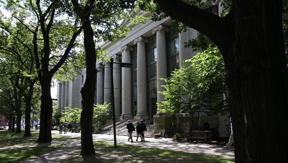Enrollment is declining at law schools nationwide. At  Harvard (pictured) enrollment is steady, though it's becoming easier to get in. (Harvard)