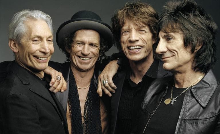 The Rolling Stones: Charlie Watts, Keith Richards, Mick Jagger, Ronnie Wood. (Mark Seliger)