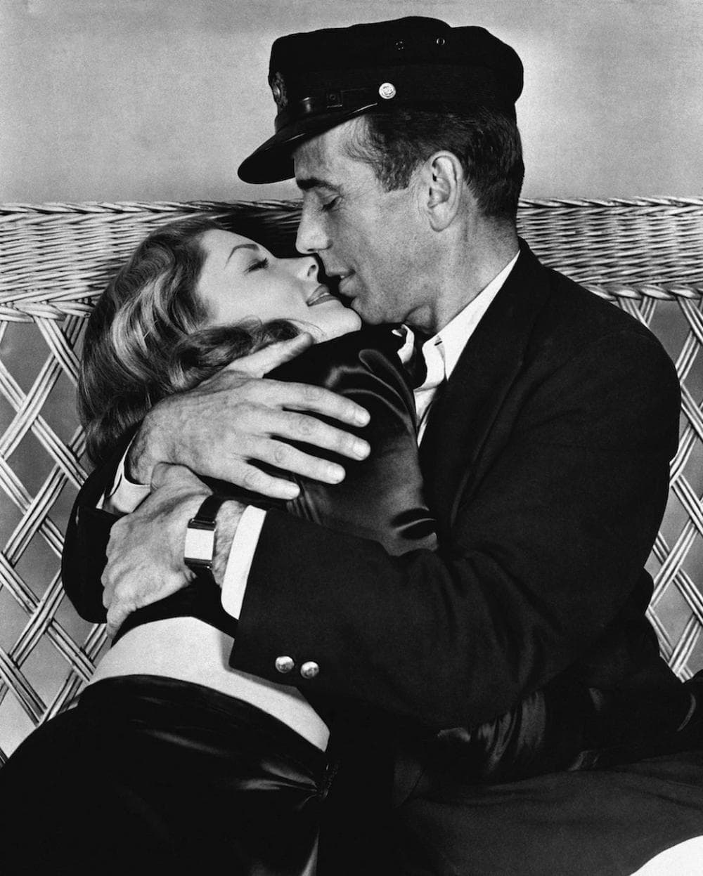 Humphrey Bogart with Lauren Bacall in &quot;To Have and Have Not.&quot; (AP)