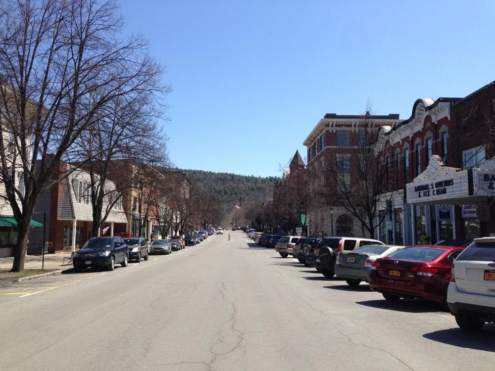 The village of Cooperstown’s businesses rely heavily on big events during the summer, like the Hall of Fame induction ceremony. Some businesses estimate they make up to 20 percent of their annual sales on induction weekend. Others say the importance of the weekend is overblown.  (David Sommerstein)