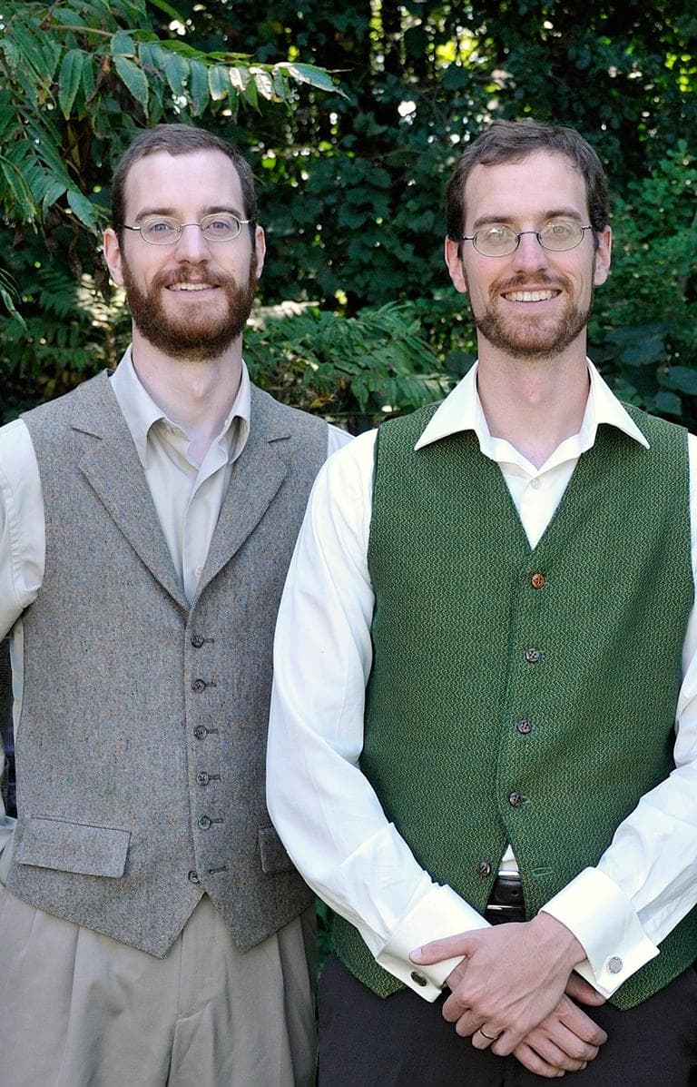 A photo of twin brothers, Will and Tom Lautzenheiser prior to the Will's surgery. (courtesy)