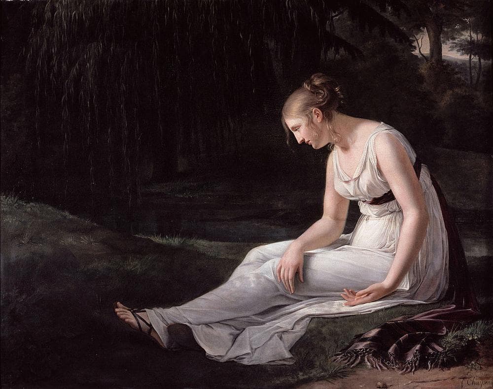 &quot;Melancholy,&quot; an 1801 painting by Constance Marie Charpentier (Wikimedia Commons)