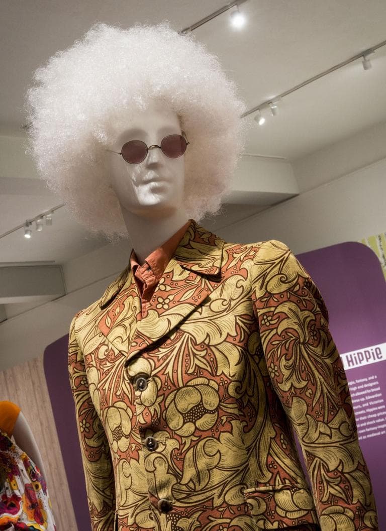 Rock bassist Noel Redding of the Jimi Hendrix Experience was one of the celebrity clients of the London boutique Granny Takes a Trip, for which John Pearse designed this circa 1967 cotton man’s jacket printed with an 1892 William Morris Arts and Crafts pattern. (Courtesy of the Museum of Fine Arts, Boston)