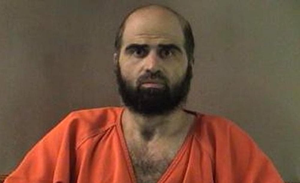 Nidal Hasan is on trial for the deadly 2009 shooting rampage at a military processing center in Fort Hood, Texas. (Bell County Sheriff's Department via AP)