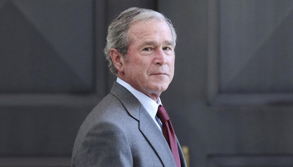 Former President George W. Bush is pictured July 10, 2013. (LM Otero/AP)