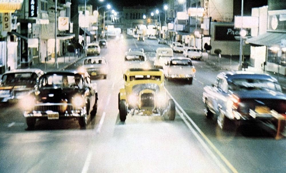 To teens today, cars aren't important in the same way they were in American Graffiti, the 1973 film directed by George Lucas. (Lucasfilm/Coppola Co/Universal)